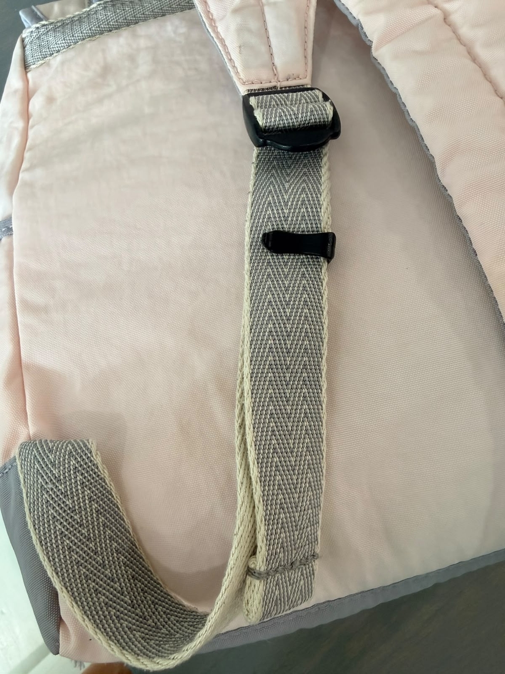 Kipling Pastel Pink & Light Blue Backpack - Picture 5 of 11